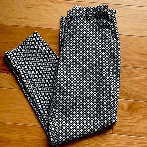 H&M Black and White Slacks